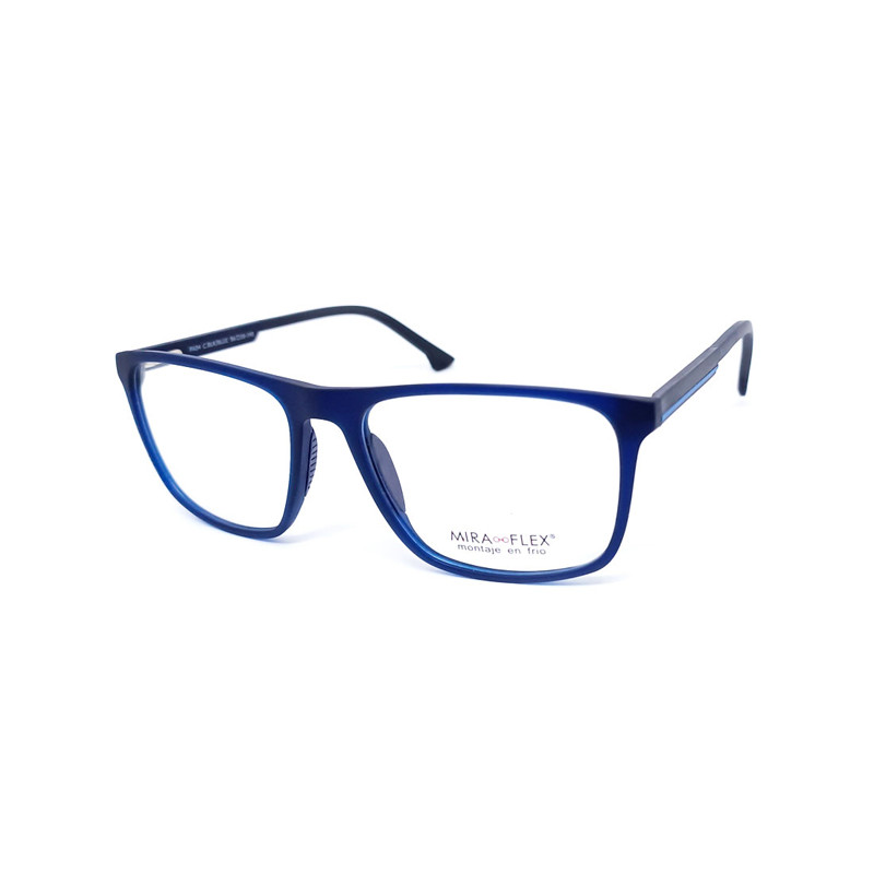 ARMAZÓN DE RECETA MIRAFLEX FA04 *BLK-BLUE #56